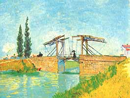 Vincent van Gogh, "Le pont-levis (Il ponte levatoio)", 1888, Wallraf-Richartz-Museum, Colonia (Köln)