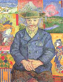 Vincent van Gogh, "Portrait du Père Tanguy (Ritratto di Père Tanguy)", 1887, Musée Rodin, Parigi (Paris)