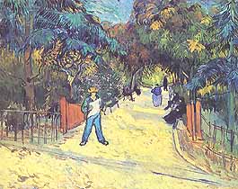 Vincent van Gogh, "Entrance to the Public Garden (Entrata del giardino pubblico)", 1888, The Phillips Collection, Washington (DC)