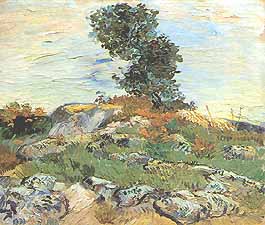 Vincent van Gogh, "The Rocks (Rocce)", 1890, The Museum of Fine Arts, Houston (TX)