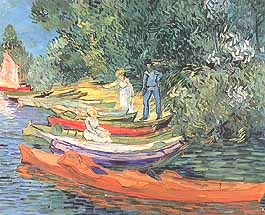 Vincent van Gogh, "Bank of the Oise at Auvers (Sponda dello Oise a Auvers)", 1890, The Detroit Institute of Arts (DIA), Detroit (MI)