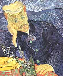 Vincent van Gogh, "Docteur Paul Gachet (Ritratto del dottor Gachet)", 1890, Collezione privata