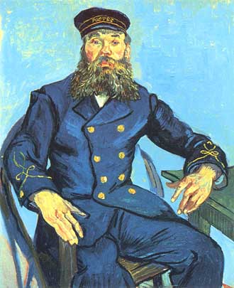 Vincent van Gogh, "Portrait of Joseph Roulin (Ritratto di Joseph Roulin)", 1888, Museum of Fine Arts (MFA), Boston (MA)