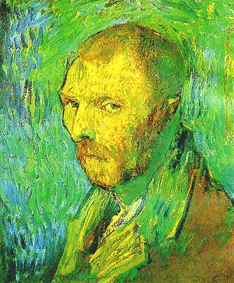 Vincent van Gogh, "Autoportrait (Autoritratto)", 1889, Nasjonalgalleriet, Oslo