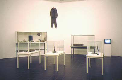 Sala della Hamburger Kunsthalle dedicata alle opere di Joseph Beuys