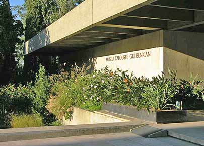 Ingresso del Museu Calouste Gulbenkian, Lisbona (Lisboa)