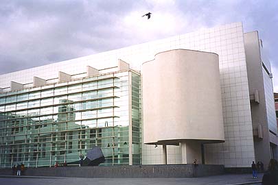 Scorcio del Museu d'Art Contemporani de Barcelona (MACBA), Barcellona (Barcelona)