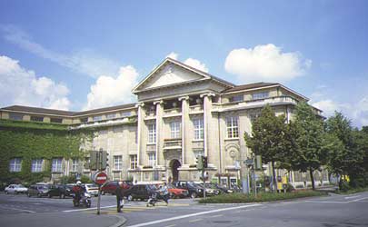 L'edificio storico del Kunstmuseum Winterthur, a Winterthur