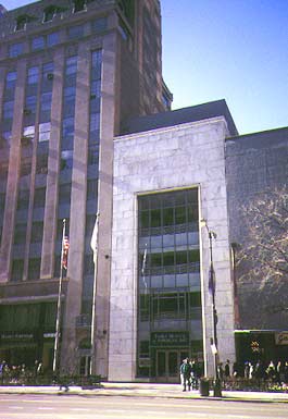 L'edificio del Terra Museum of American Art di Chicago, su Michigan Avenue